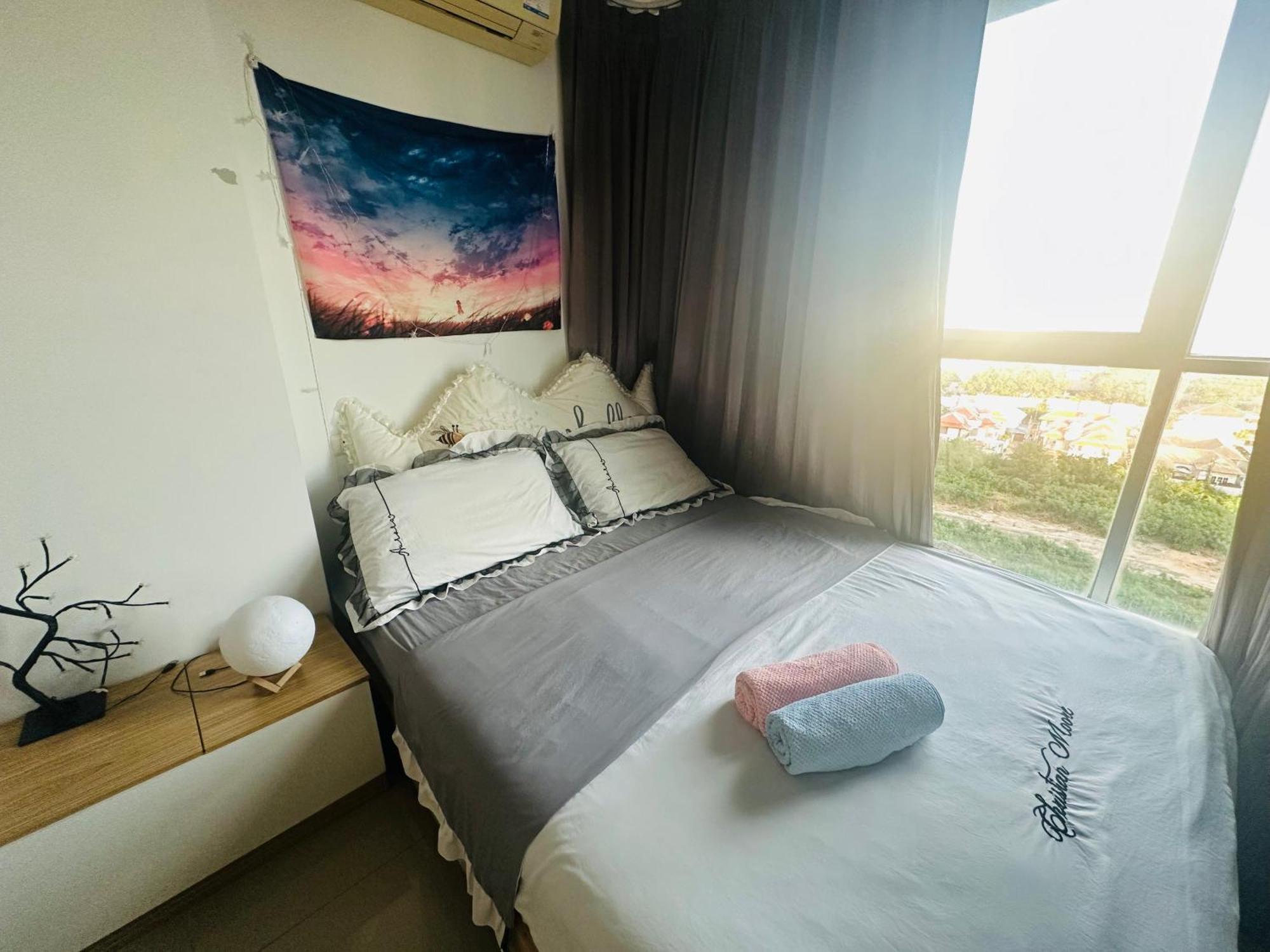 Seaview Beach Room Lumpini-Pool And Gym Face To Ocean Jomtien Beach Zewnętrze zdjęcie
